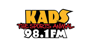 KADS THe Sports Animal 98.1 FM logo
